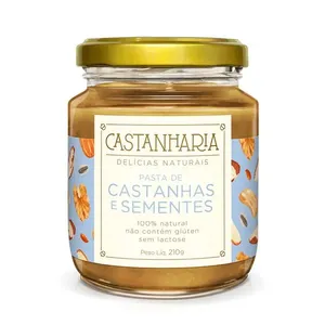 Pasta de Semente de Girassol Castanharia 210g