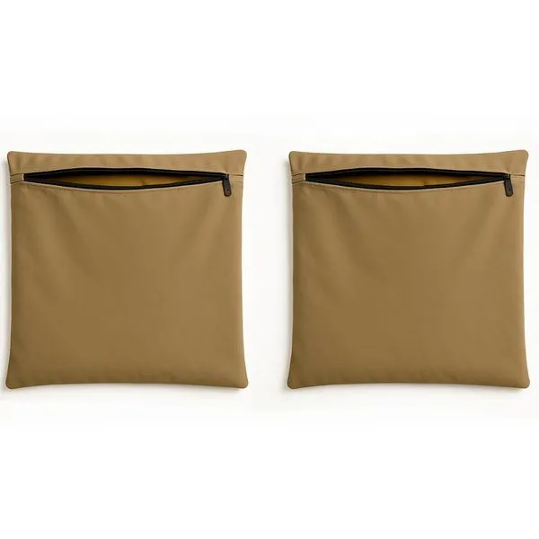 KIT 2 Capa de Almofada 42cm Decorativa Suede Sofá Poltrona
