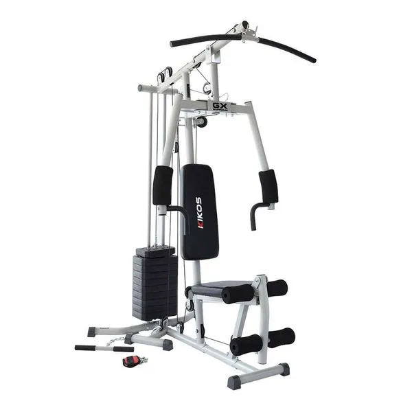Estação de Musculação 45kg Kikos Gx Supreme para Uso Doméstico com 25 Exercícios Estação de Musculação 45kg Kikos Gx Supreme para Treinos de Força em Casa