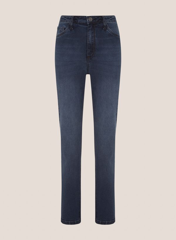 Calça Jeans Slim Fit Cropped Sara Dudalina Feminina 46