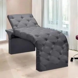 Maca Estofada Estética Cílios Regulável Spa Suede Anitta Cor:cinza