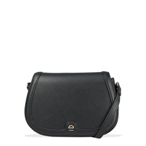 Bolsa Mini Floater Essence Tampa Le Postiche Preto