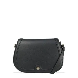 Bolsa Mini Floater Essence Tampa Le Postiche Preto