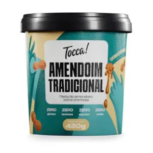 PASTA DE AMENDOIM TOCCA TRADICIONAL 420G