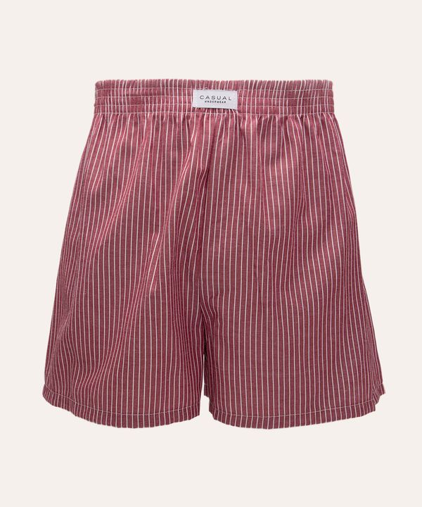 cueca samba canção listrada vinho GG