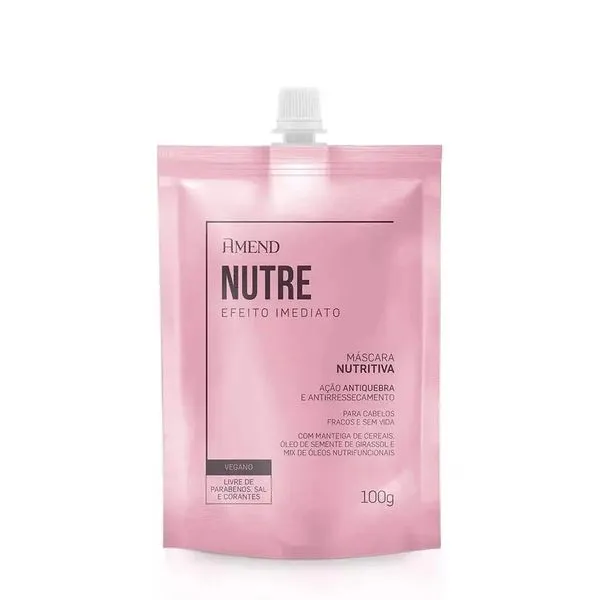 Máscara Nutritiva Nutre Efeito Imediato Amend 100G