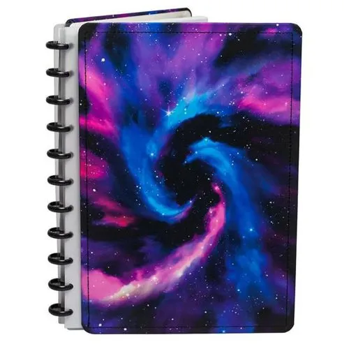 Caderno Diskô Cosmic Colorido M (MP)