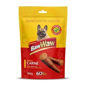 Bifinho Baw Waw Sabor Carne Raças Pequenas 300g
