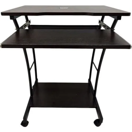 Mesa Para Computador Latcor Com Rodas Preto GL-7210D