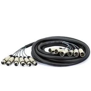 Multicabos Xlr 6 Vias Cirilo Cabos - 40 Metros