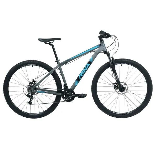Bicicleta JPP Rava Pressure Aro 29 21 Velocidades Shimano Cinza E Azul (MP)