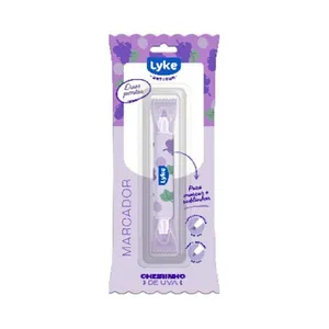 Marcador Com Cheirinho Duas Pontas 5.0mm Lyke Roxo