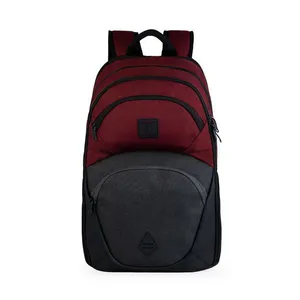 Mochila Escolar Masculina High Shape III Vinho