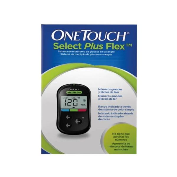 Medidor de Glicemia OneTouch Select Plus Flex com 1 unidade ONETOUCH SELECT PLUS