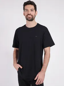 Camiseta Manga Curta No Stress Masculina PRETO M