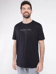 Camiseta Manga Curta Masculina PRETO M