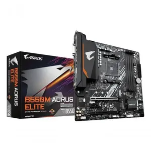 Placa-mãe B550M AORUS ELITE AMD AM4 DDR4 MATX com Chipset B550 e 4x DDR4 Premium Colchões Placa-mãe B550M AORUS ELITE AMD AM4 DDR4 MATX com Chipset B550 Premium Colchões