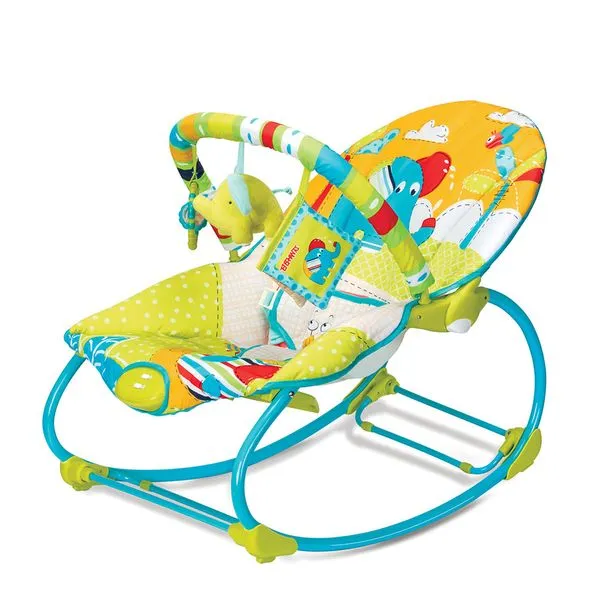 Cadeirinha de Descanso - Rocker - Elefante - Ibimboo