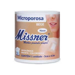 Fita Microporosa Missner Bege 5,0 x 4,5m