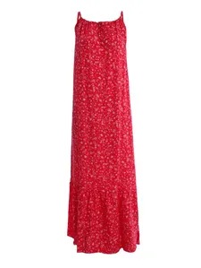 Vestido Longo Feminino VERMELHO M