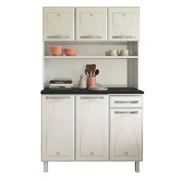Armário de Cozinha Telasul Cristal Smart Branco 819223-01