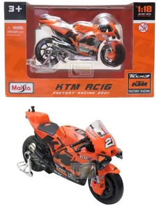 KTM RC16 2021 - Iker Lecuona #27 - Tech3 KTM Factory Racing - Moto GP - 1/18 - Maisto
