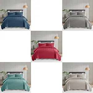 Kit Colcha Solteiro Milão Color Art Lisa Cores Sortidas 160x240cm 70007700133418 - corttex
