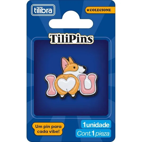 Pin Metal Lovedog Tilipins