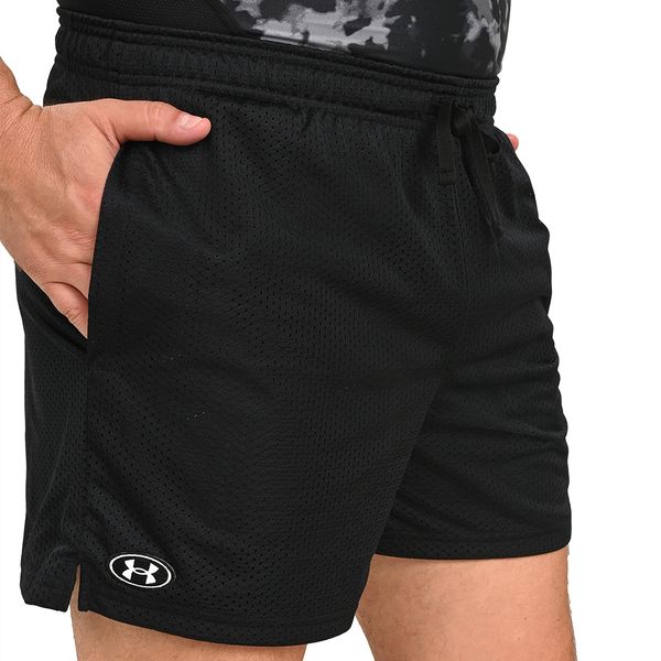 Shorts de Treino Masculino Under Armour Essential Mesh P Preto