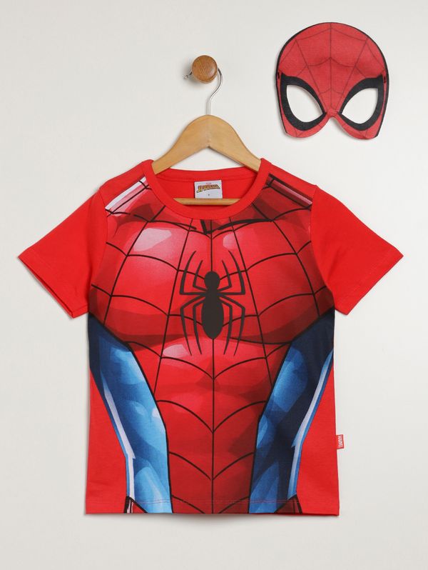 Camiseta Spider Man Infantil Para Menino - VERMELHO 8
