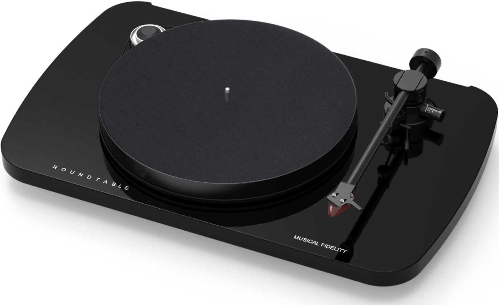 Musical Fidelity Roundtable S + Ortofon 2M RED Toca discos Preto
