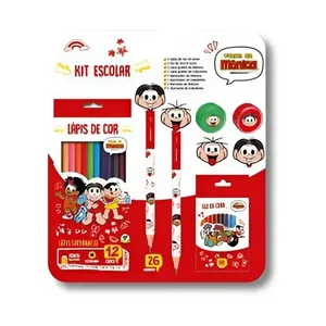 Kit Escolar Turma Da Mônica Like 26 Peças (MP)