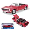 Chevrolet Chevy Camaro SS 396 1967 Metal Vermelo Special Edition 1/18 – Maisto