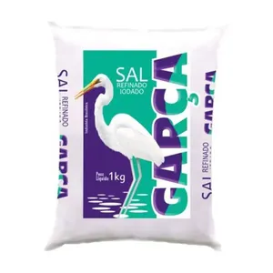 Sal Refinado Iodado Garça 1kg SAL REFINADO IODADO GARCA 1KG
