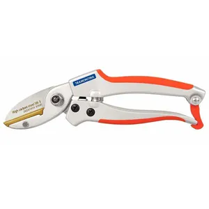 Tesoura de Poda Profissional com Ponta Reta e Cabo Ergonômico Tramontina Laranja