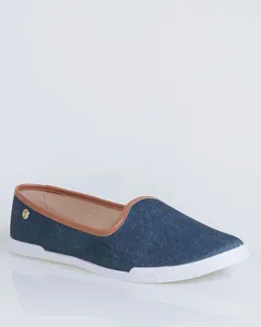 Sapatilha Alpargata Jeans Moleca Azul 35