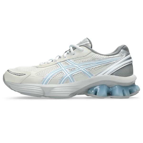 Tênis ASICS GEL-Kinetic Fluent - Unissex - Bege/Azul - tam: 35.5