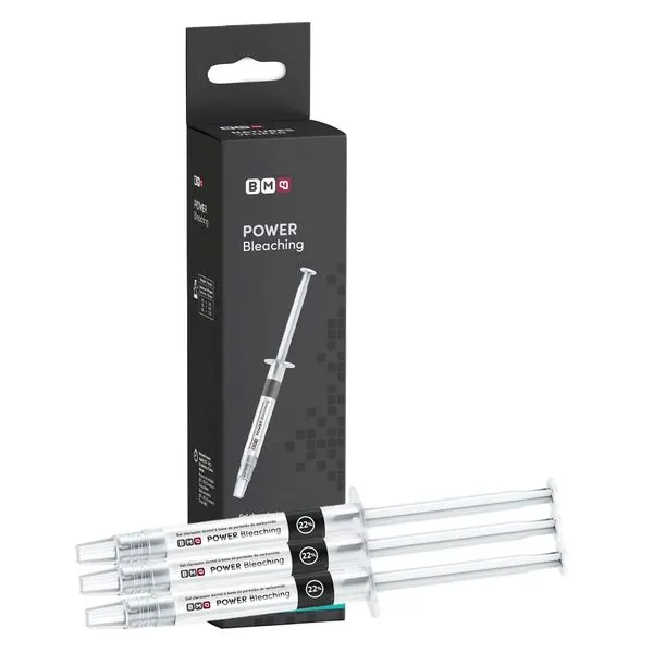 Kit 3 Clareador Dental Caseiro Power Bleaching 22% Maquira