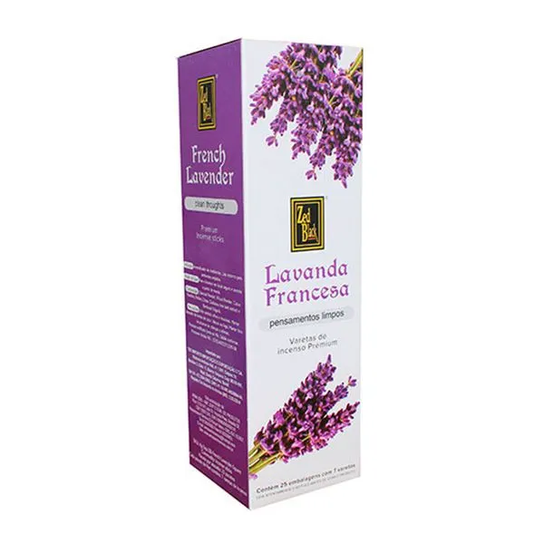 Incensos Zed Black Lavanda Francesa 138 - Kashimir