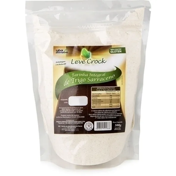 Farinha de Trigo Integral Sarraceno 500g - Sabor Alternativo