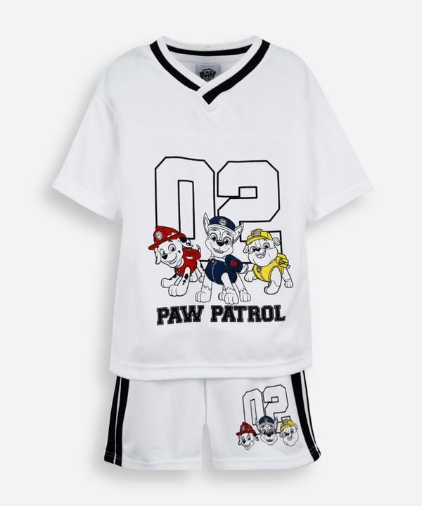 conjunto esportivo infantil patrulha canina off white 2
