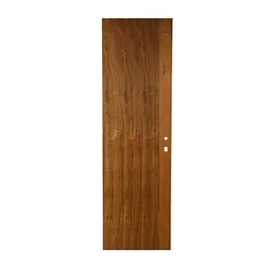 Folha de Porta Lisa Sarrafeada Pinus Furada para Fechadura West Doors Folha de Porta Lisa Sarrafeada Furada para Fechadura 210x72cm