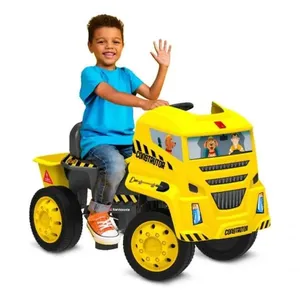 Veículo 1236 Caminhão Com Pedal Construtor Bandeirante Color Colorido