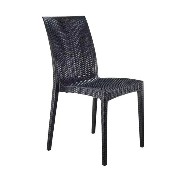 Cadeira Fratini Ibiza Preto Suporta Até 180kg 010002 (MP)