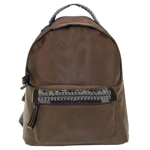 Mochila Feminina Arara Dourada - H457 CHOCOLATE