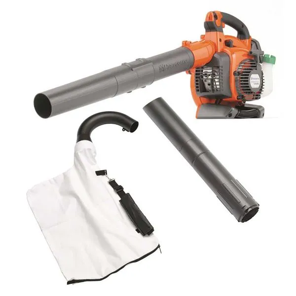 Soprador/aspirador a gasolina 125BVX 28 cilindradas com recolhedor HUSQVARNA