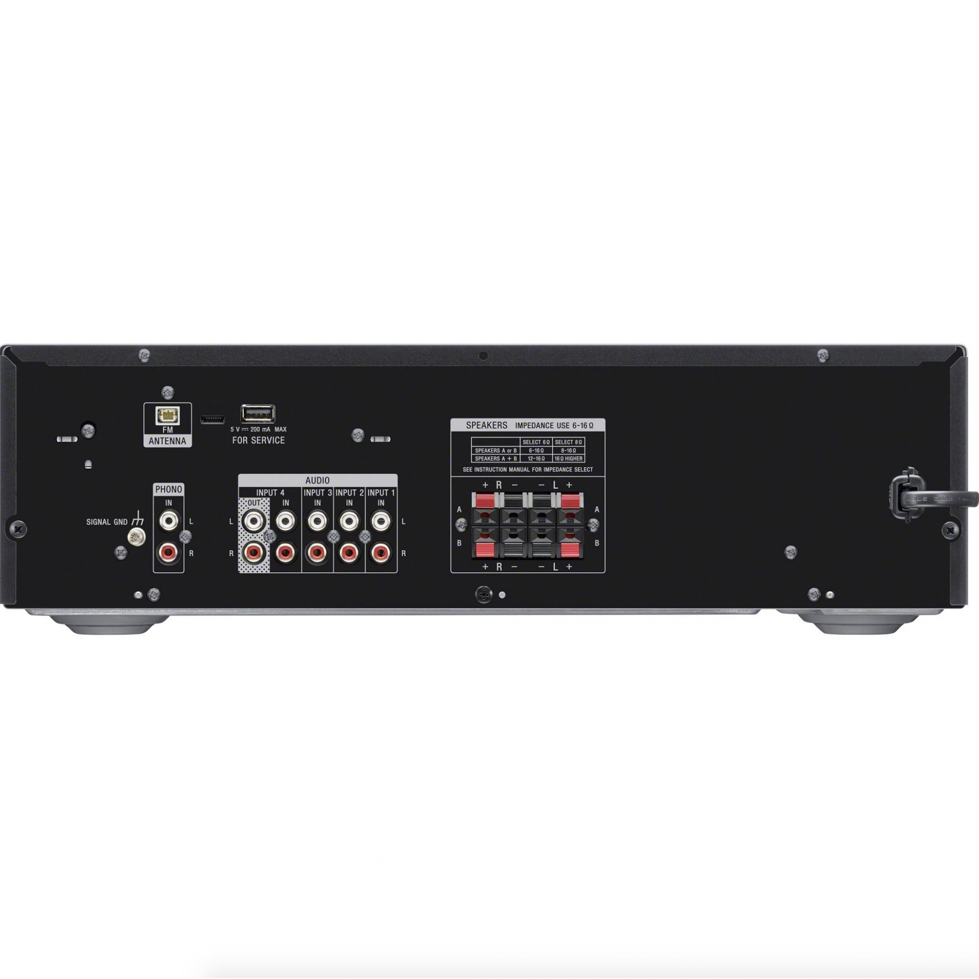 Sony STR-DH190 Stereo Receiver 100W Phono Input - 110v