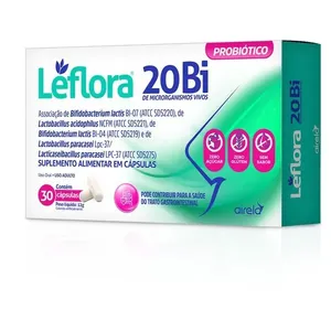 Leflora Probiótico 20Bi 30 Cápsulas Airela