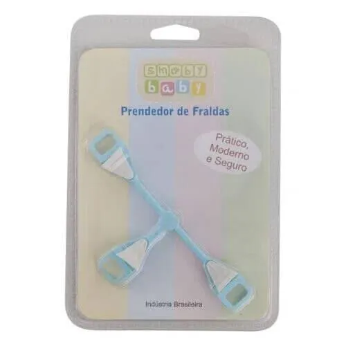 Prendedor De Fraldas Smoby Baby Azul (MP)