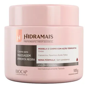 Creme Corporal Hidramais Modelador Pimenta Negra 500g